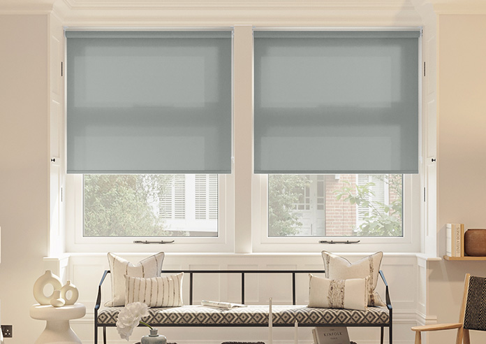 Roma (FR), Light Grey - Twist&Fit Roller Blind - Image 3